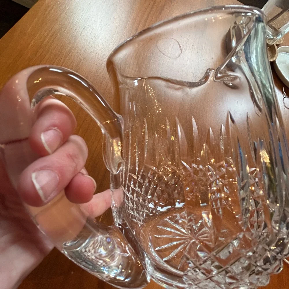 Waterford Crystal 6.5” tall Water Pitcher - Picture 15 of 16